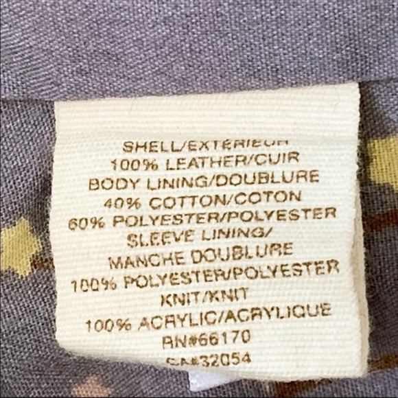 ANTHROPOLOGIE | Women’s Chocolate Brown Leather Moto Jacket Brass Hardware - Picture 6 of 7